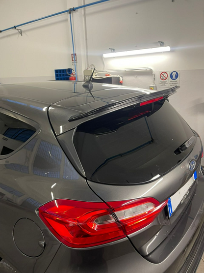 ALA AGGIUNTIVA SPOILER PER FORD FIESTA MK8 VIII ST ST-LINE 2017-2021 NERO LUCIDO