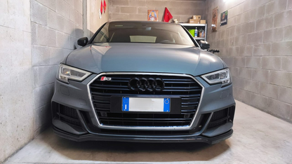 SOTTO PARAURTI ANTERIORE AUDI A3 8V DAL 2017+ LIFT SPOILER ABS PARAURTI SLINE 00