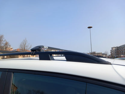 MANCORRENTI PORTAPACCHI NERI ADATTI PER JEEP RENEGADE 2014 - 2023