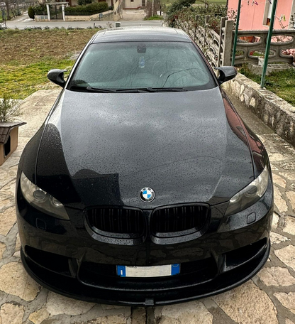 SPLITTER SUITABLE FOR BMW 3 SERIES E92 E93 M3 2006-2010 GLOSS BLACK LOOK