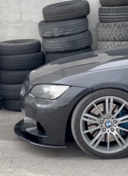 SPLITTER SUITABLE FOR BMW 3 SERIES E92 E93 M3 2006-2010 GLOSS BLACK LOOK