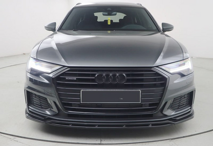 Splitter adatto per Audi A6 S6 C8 2018+  Front Splitter S6 V3