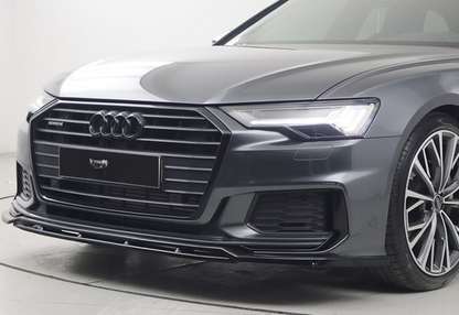 Splitter adatto per Audi A6 S6 C8 2018+  Front Splitter S6 V3