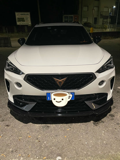 SPLITTER SOTTO PARAURTI ANTERIORE ADATTO PER CUPRA LEON 2020+ FORMENTOR