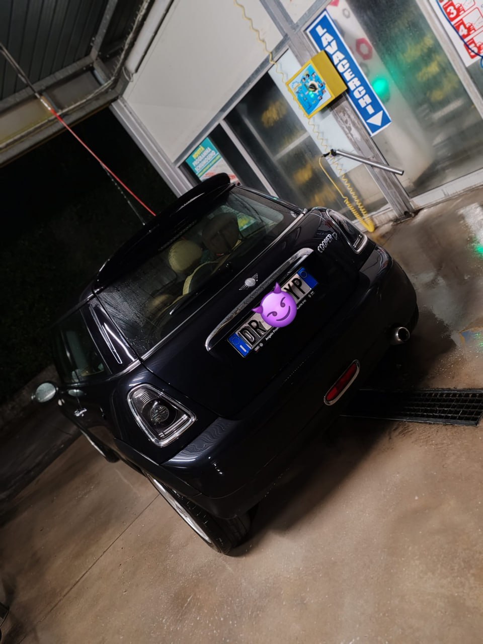 REAR ROOF SPOILER FOR MINI COOPER R56 2005-2014 GLOSS BLACK 