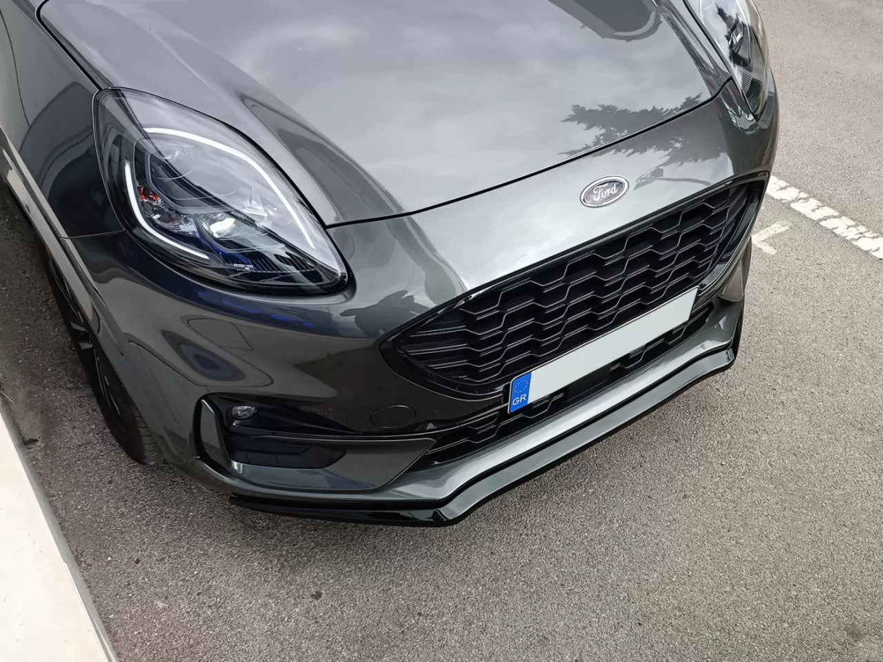 SPLITTER ADATTO PER PUMA ST-LINE 2019+ NERO LUCIDO