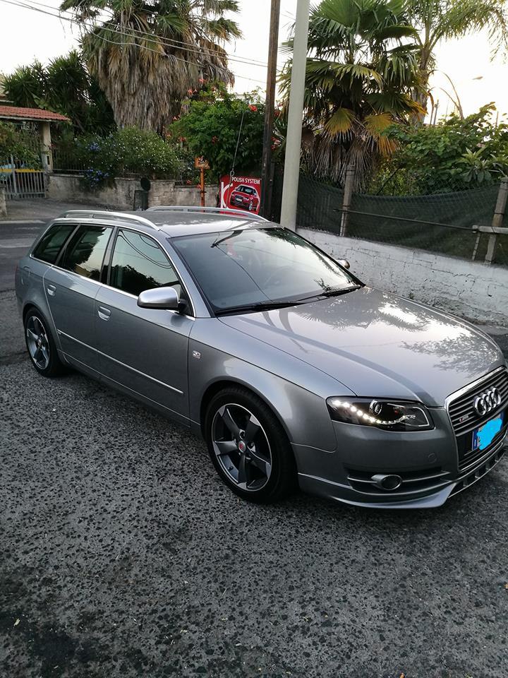 Under bumper A4 b7 suitable for standard bumper sline look