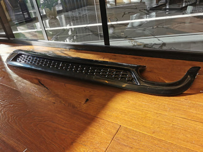 ART. 1749 DIFFUSORE AUDI A4 B8 2007-2011 LOOK SLINE 2SX NERO LUCIDO