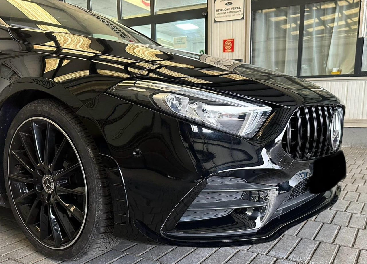GRILLE SUITABLE FOR MERCEDES-BENZ A-CLASS W177 GT LOOK BLACK WITHOUT CHAMBER