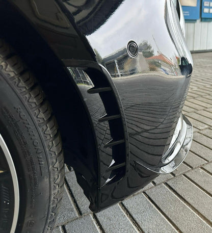 AMG LOOK AERO FLAPS NERO posteriore adatto per Mercedes Classe A W177