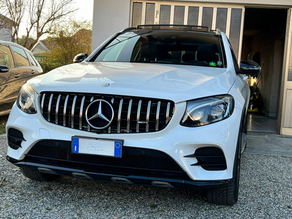 GRILLE SUITABLE FOR MERCEDES-BENZ GLC X253 C253 2015-2018 CHROME LOOK GT