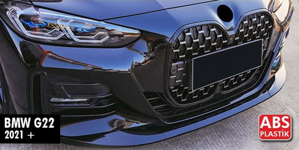 SPLITTER ADATTO PER SERIE 4 G22 2020+ MSPORT NERO LUCIDO