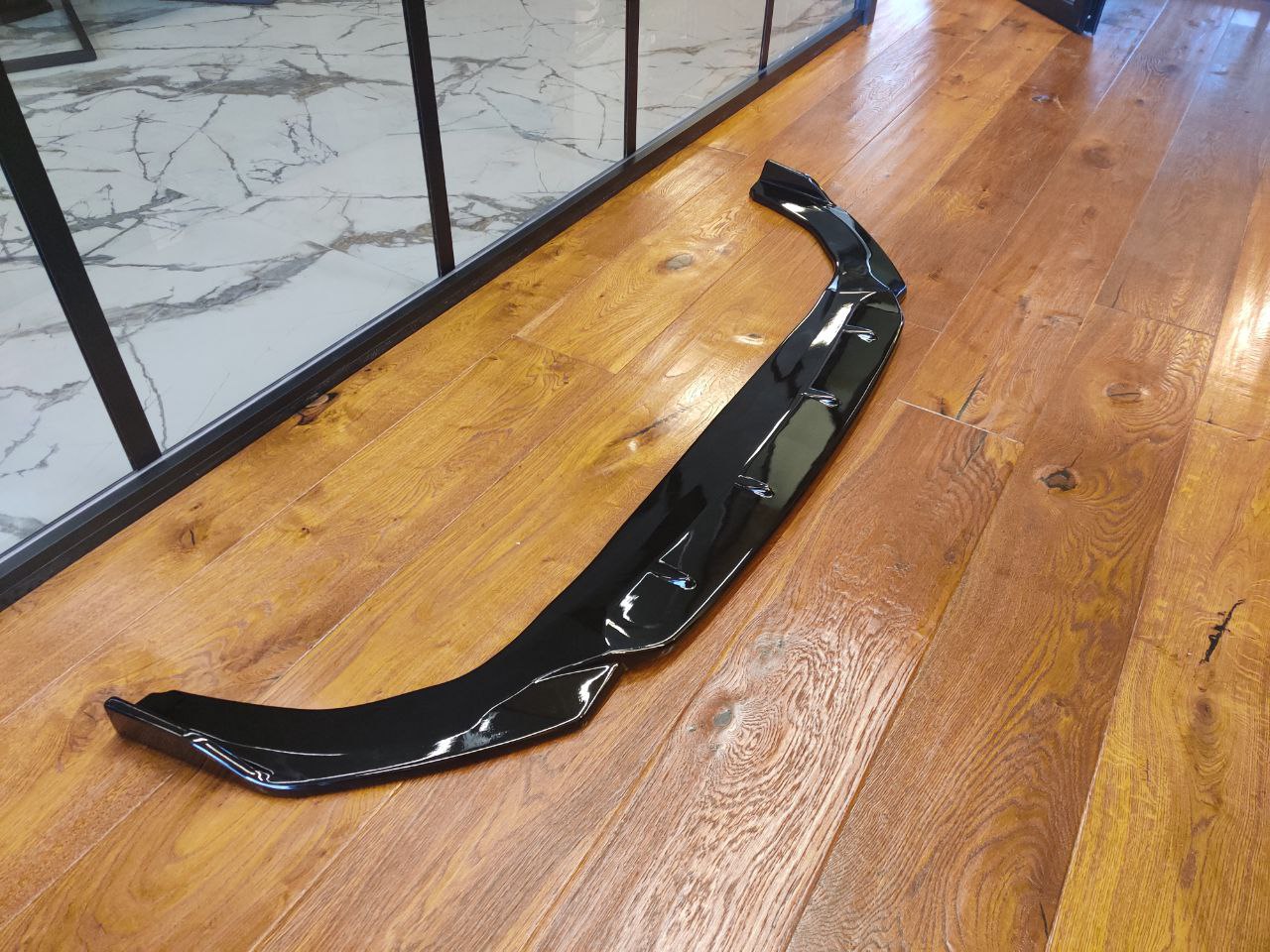SPLITTER ADATTO PER GOLF 8 GTI GTD GTE RLINE NERO LUCIDO TOP