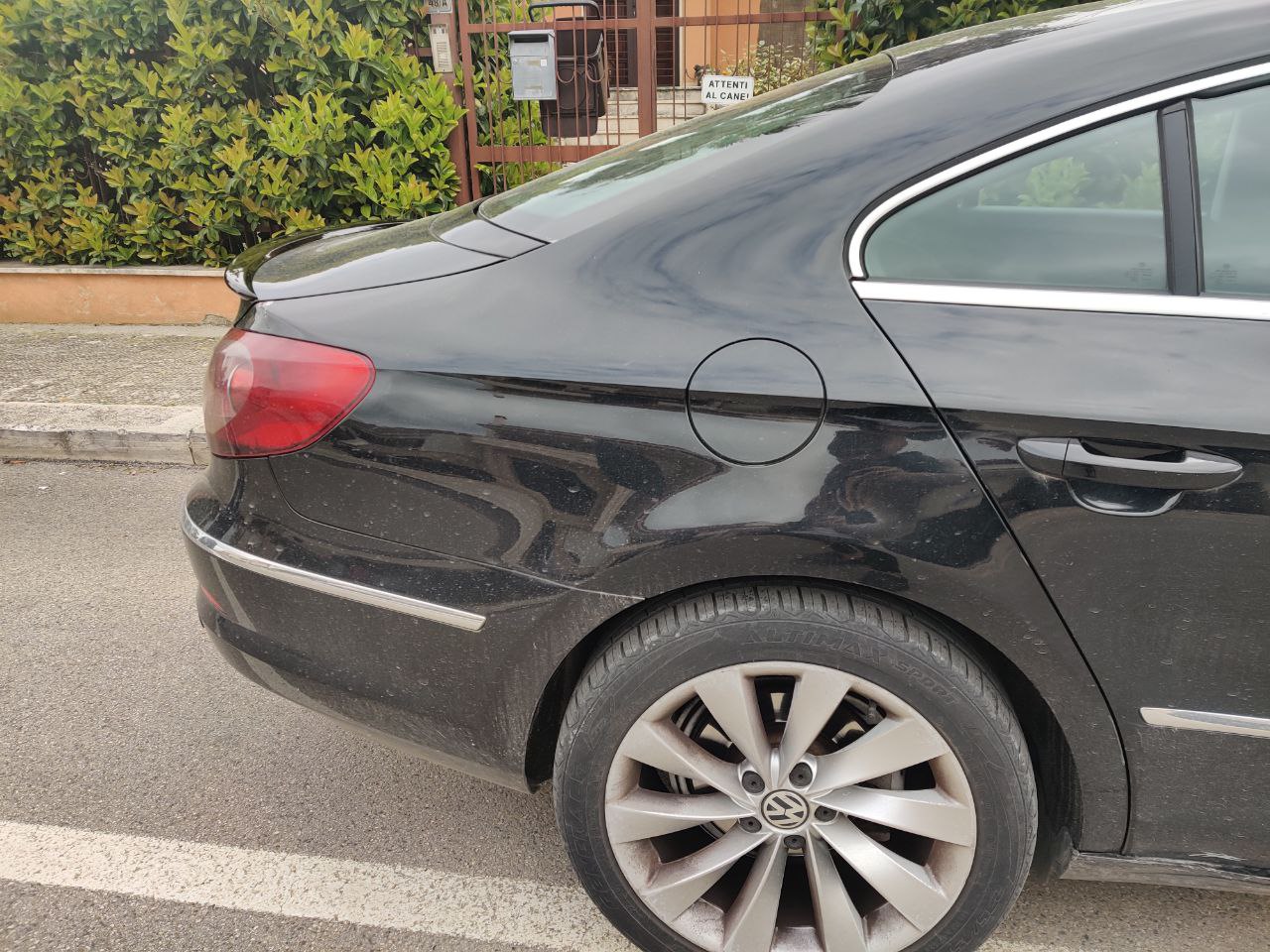 REAR SPOILER SUITABLE FOR PASSAT CC 2012-2017 GLOSSY BLACK 