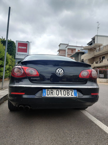 REAR SPOILER SUITABLE FOR PASSAT CC 2012-2017 GLOSSY BLACK 