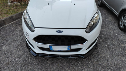 SPLITTER ADATTO PER FORD FIESTA MK7 FL 2012-2017 STANDARD LOOK NERO LUCIDO