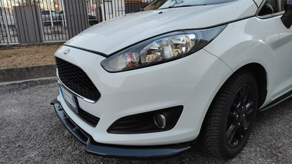 SPLITTER ADATTO PER FORD FIESTA MK7 FL 2012-2017 STANDARD LOOK NERO LUCIDO
