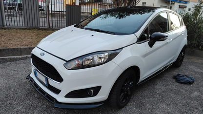 SPLITTER ADATTO PER FORD FIESTA MK7 FL 2012-2017 STANDARD LOOK NERO LUCIDO