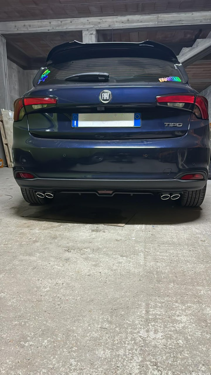 DIFFUSORE POSTERIORE ADATTO PER PEUGEOT 508 SW LOOK SPORTIVO