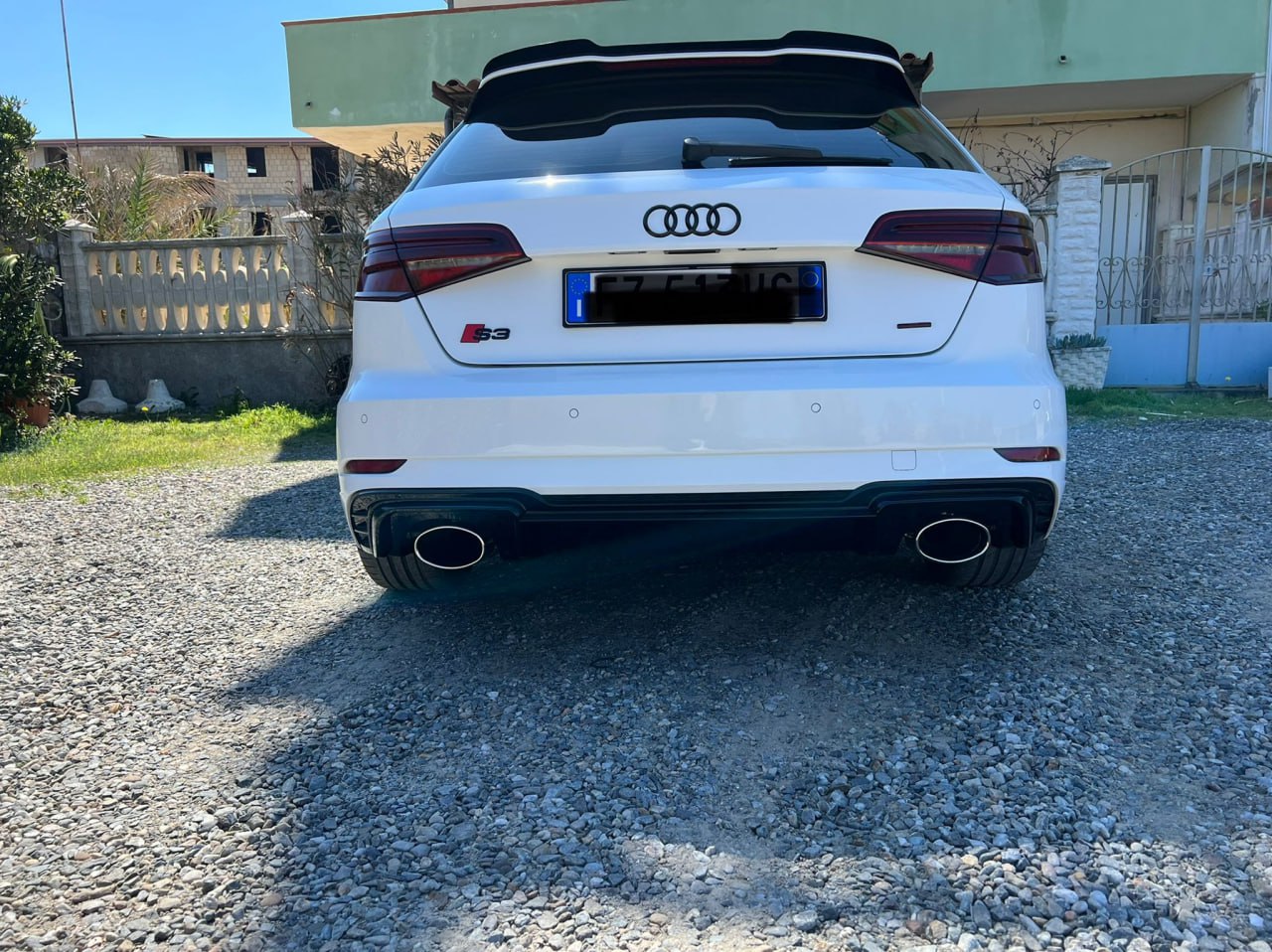 DIFFUSORE RS3 8V 2017+ LIFT SOLO PER PARAURTI SLINE A3 8V