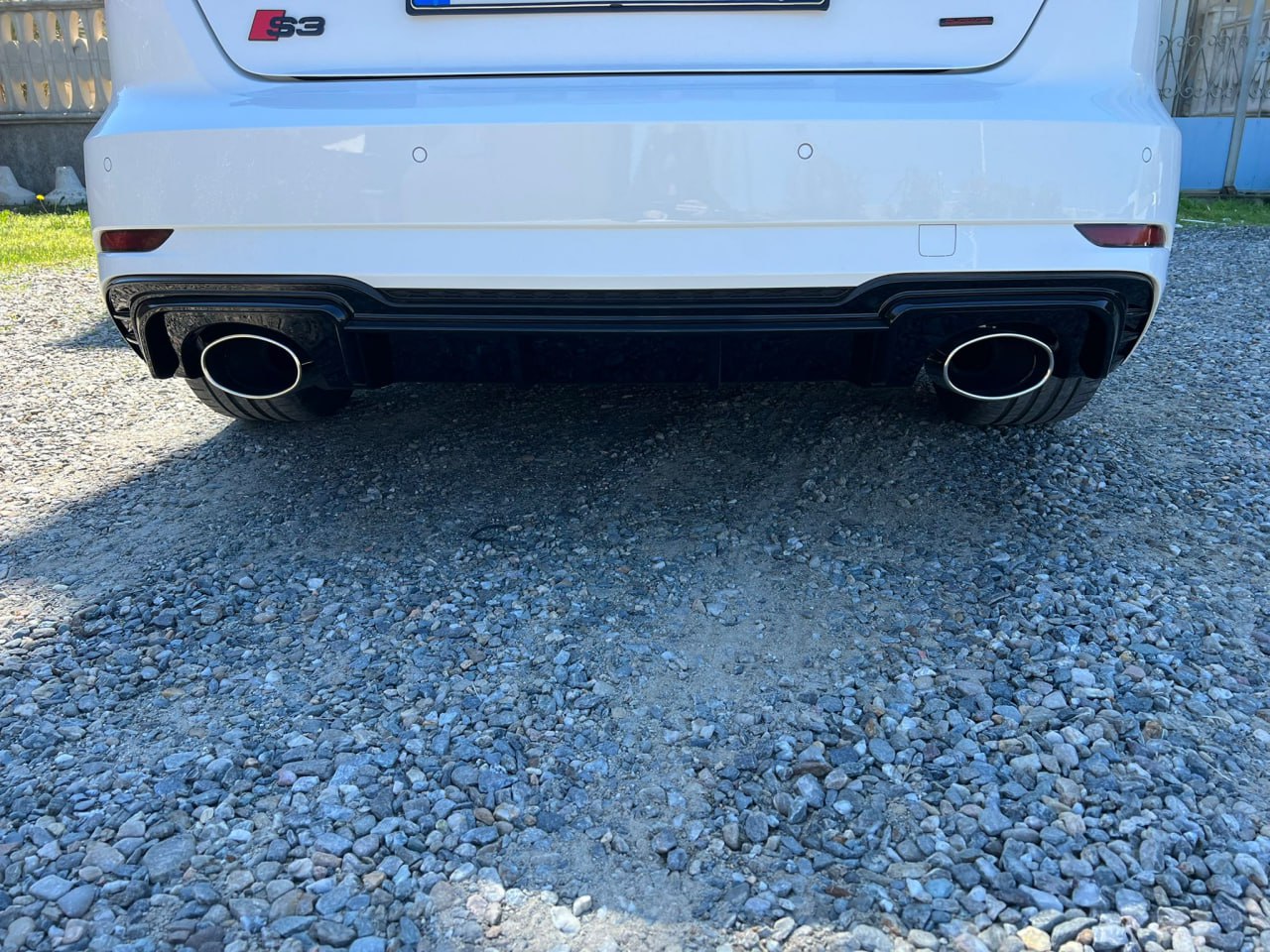 DIFFUSORE RS3 8V 2017+ LIFT SOLO PER PARAURTI SLINE A3 8V
