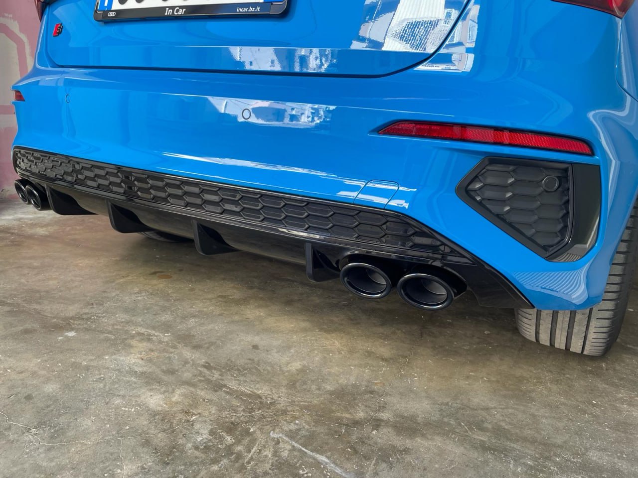 DIFFUSORE A3 8Y 2020+ SPORTBACK LOOK S3 PER PARAURTI SLINE
