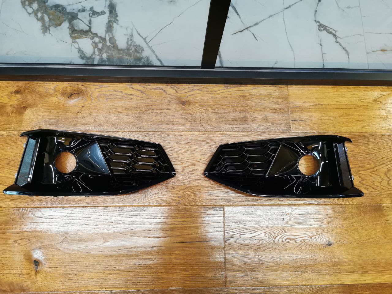 FOG LIGHT GRILLS A4 B9 2020+ STANDARD RS4 LOOK