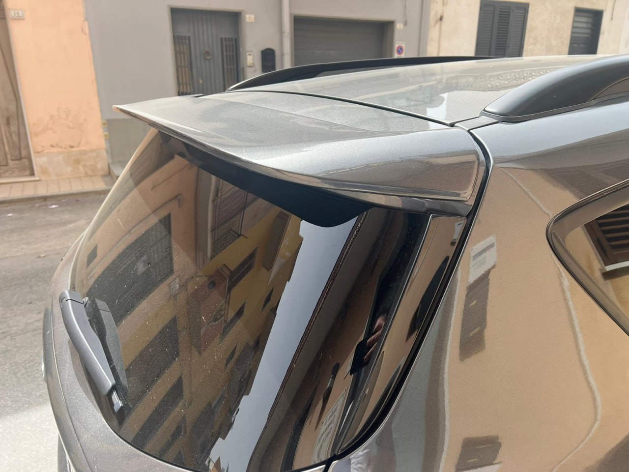 SPOILER TETTO ADATTO PER FORD KUGA II MK2 2012-2019 GREZZO