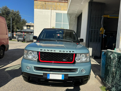 Griglia centrale e prese d'aria laterali adatte per Land Range Rover Sport L320
