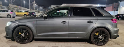 WING SUITABLE FOR AUDI A3 8V SPORTBACK 2012-2018 GLOSSY BLACK