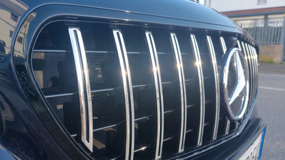 GRILLE SUITABLE FOR MERCEDES-BENZ E-CLASS W213 / C238 2016-2020 GT LOOK CHROME