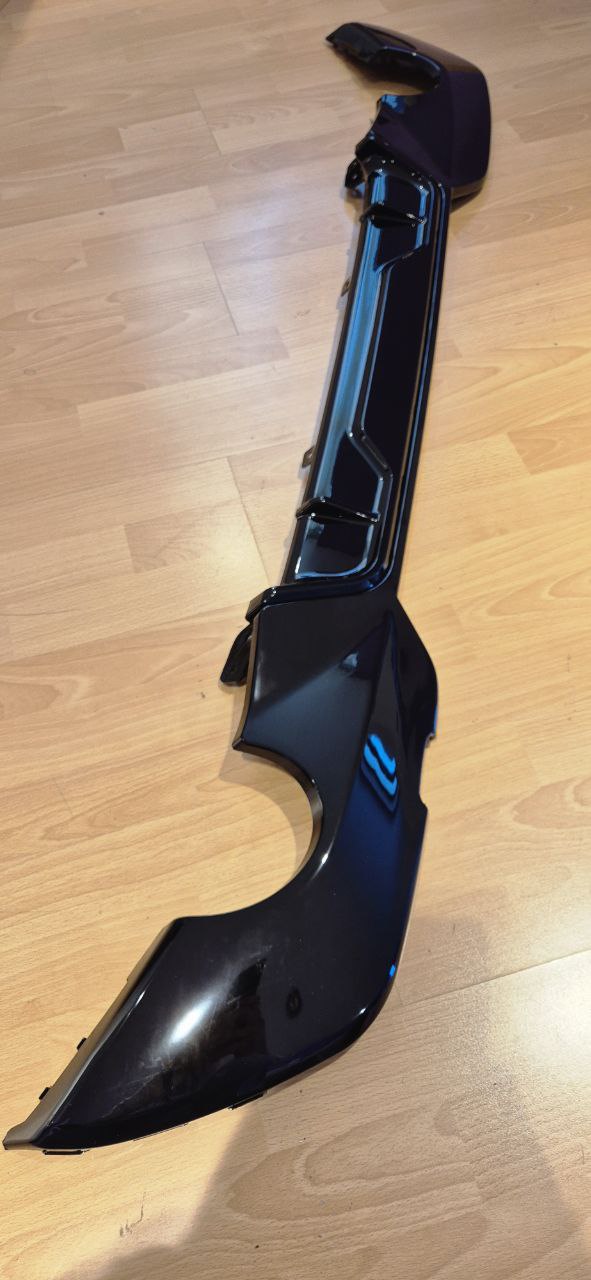 DIFFUSORE POSTERIORE PER BMW SERIE 3 G20 2018+ SOTTO PARAURTI M NERO / CARBONIO
