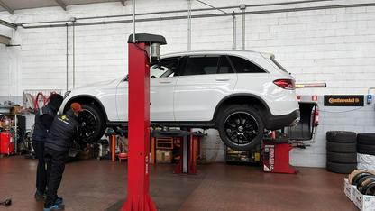 PEDANE LATERALI SOTTOPORTA PER MERCEDES GLC X253 C253 2020+ ALLUMINIO NERO AMG 0