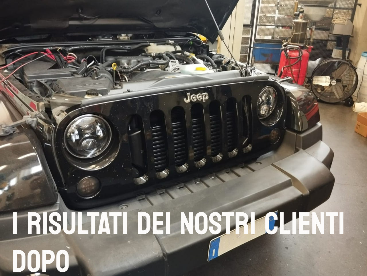 ROUND FRONT HEADLIGHTS DRL 7" ANGEL EYES SUITABLE FOR JEEP WRANGLER