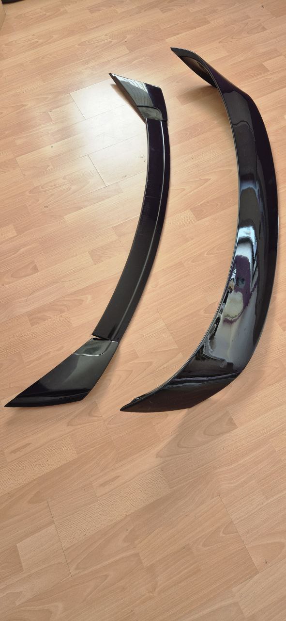 SPOILER SUITABLE FOR FORD MUSTANG COUPE 2014-2020 LOOK GT PERFORMANCE GLOSS BLACK