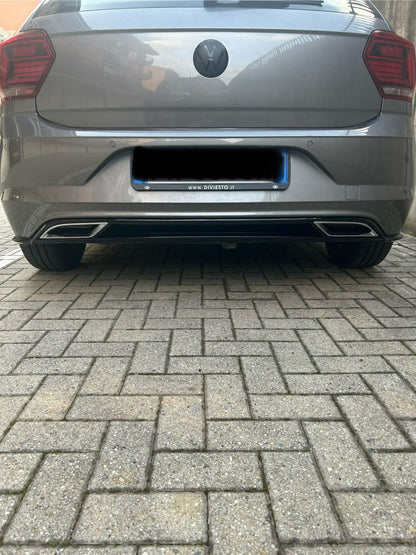 DIFFUSORE ADATTO PER VW POLO AW1 2017-2020 STANDARD LOOK RLINE DESIGN SPORTIVO