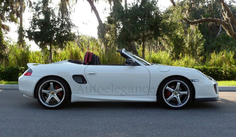 Coppia minigonne laterali adatto per porsche boxster