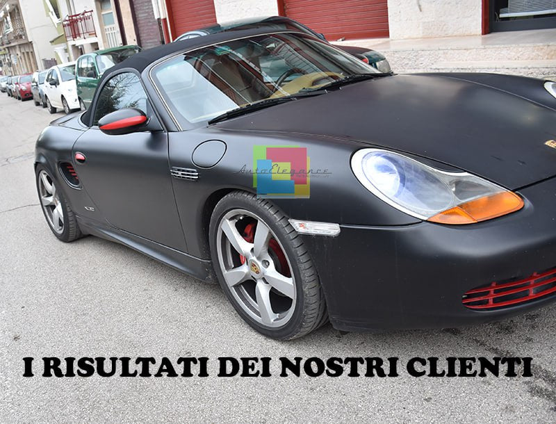Coppia minigonne laterali adatto per porsche boxster