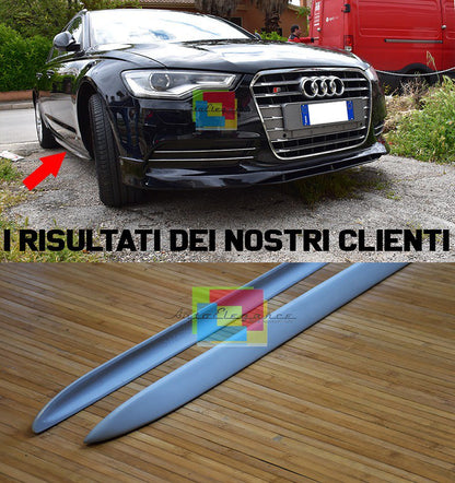 SKIRTS SUITABLE FOR AUDI A4 B8 LOOK SLINE RAW