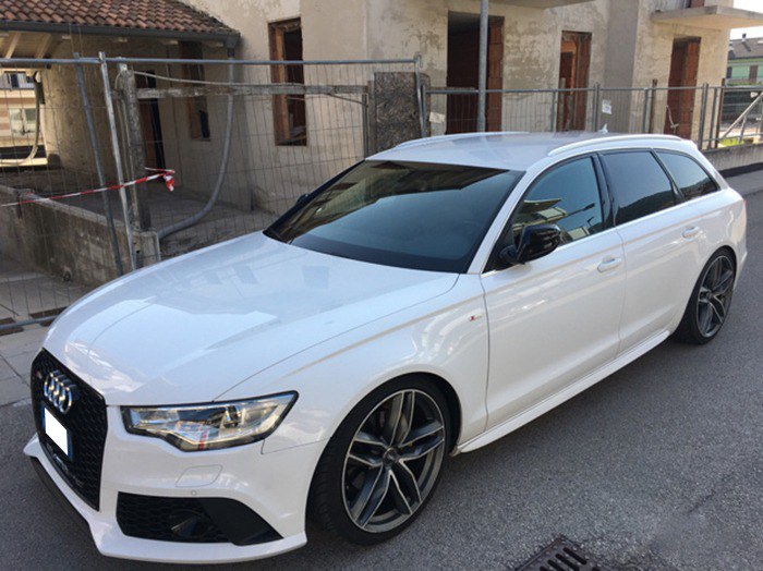 SKIRTS SUITABLE FOR AUDI A4 B8 LOOK SLINE RAW