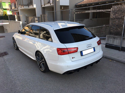 SKIRTS SUITABLE FOR AUDI A4 B8 LOOK SLINE RAW