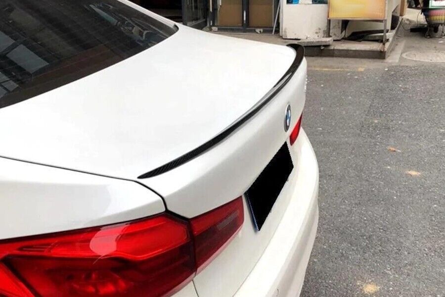 SPOILER ADATTO PER BMW SERIE 5 G30 2017+ LOOK MSPORT NERO LUCIDO DESIGN SPORTIVO