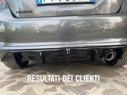 Diffusore posteriore adatto per Ford Fiesta Mk8 ST-Line (2017-)