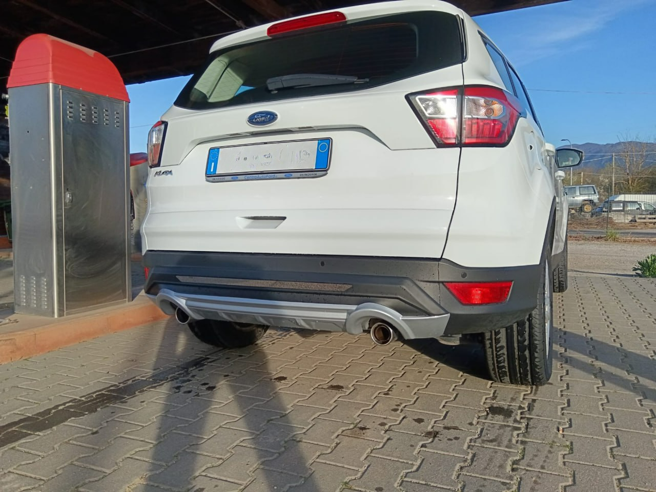 FORD KUGA II 2016-2019 SPOILER SOTTO PARAURTI ANTERIORE & POSTERIORE ABS