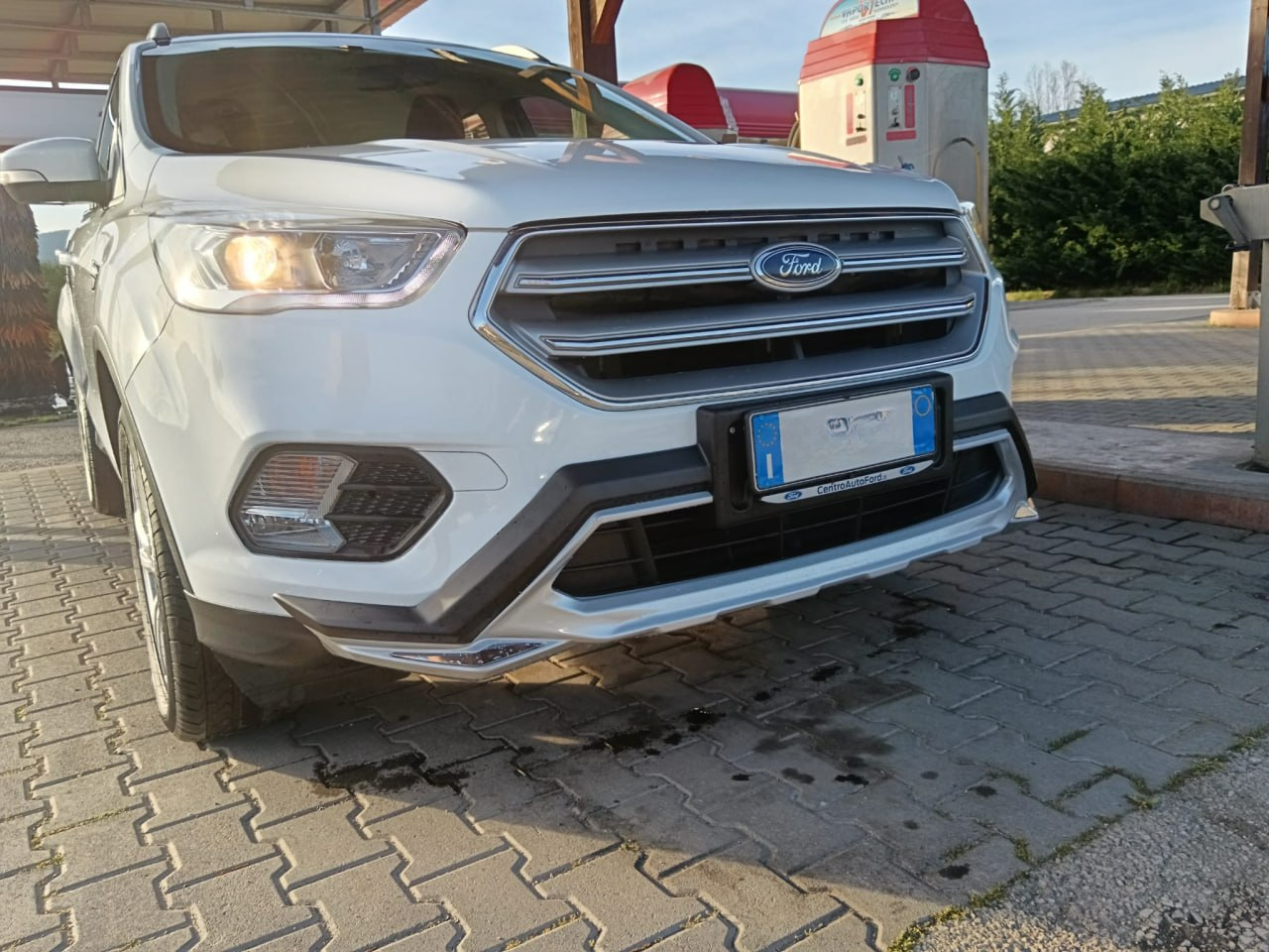 FORD KUGA II 2016-2019 SPOILER SOTTO PARAURTI ANTERIORE & POSTERIORE ABS
