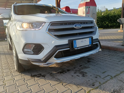 FORD KUGA II 2016-2019 SPOILER SOTTO PARAURTI ANTERIORE & POSTERIORE ABS