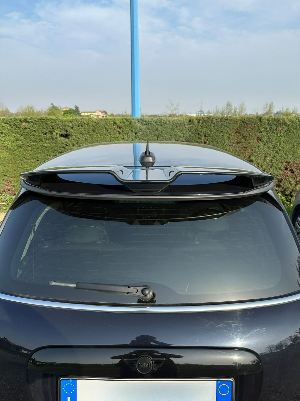 F55 Cooper S Gloss Black Roof Spoiler for Mini F55 F56 Cooper S 2013+