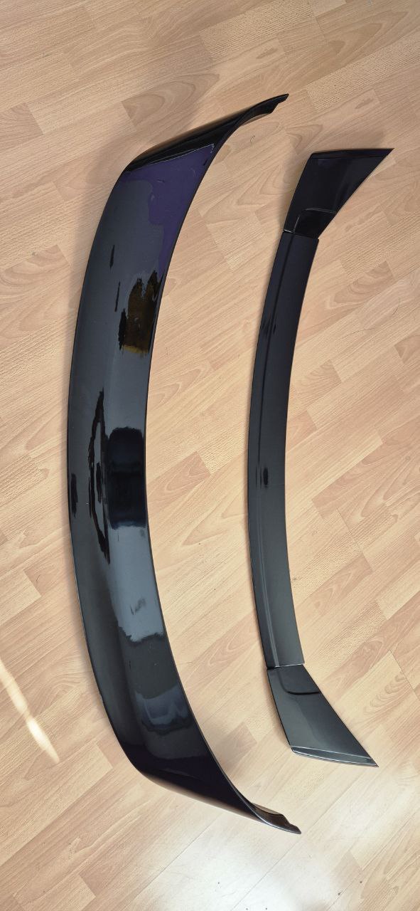 SPOILER ADATTO PER FORD MUSTANG COUPE 2014-2020 LOOK GT PERFORMANCE NERO LUCIDO
