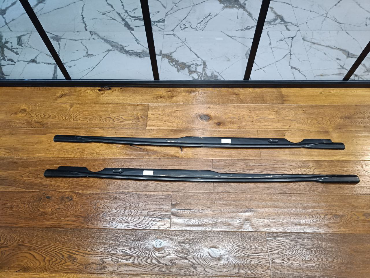 SOTTO MINIGONNE ADATTO PER GOLF 8 2020+ R NERO LUCIDO