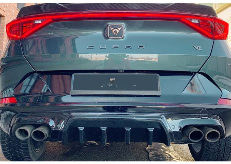 DIFFUSORE ADATTO CUPRA FORMENTOR 2020+ CUSTOM SE NERO LUCIDO